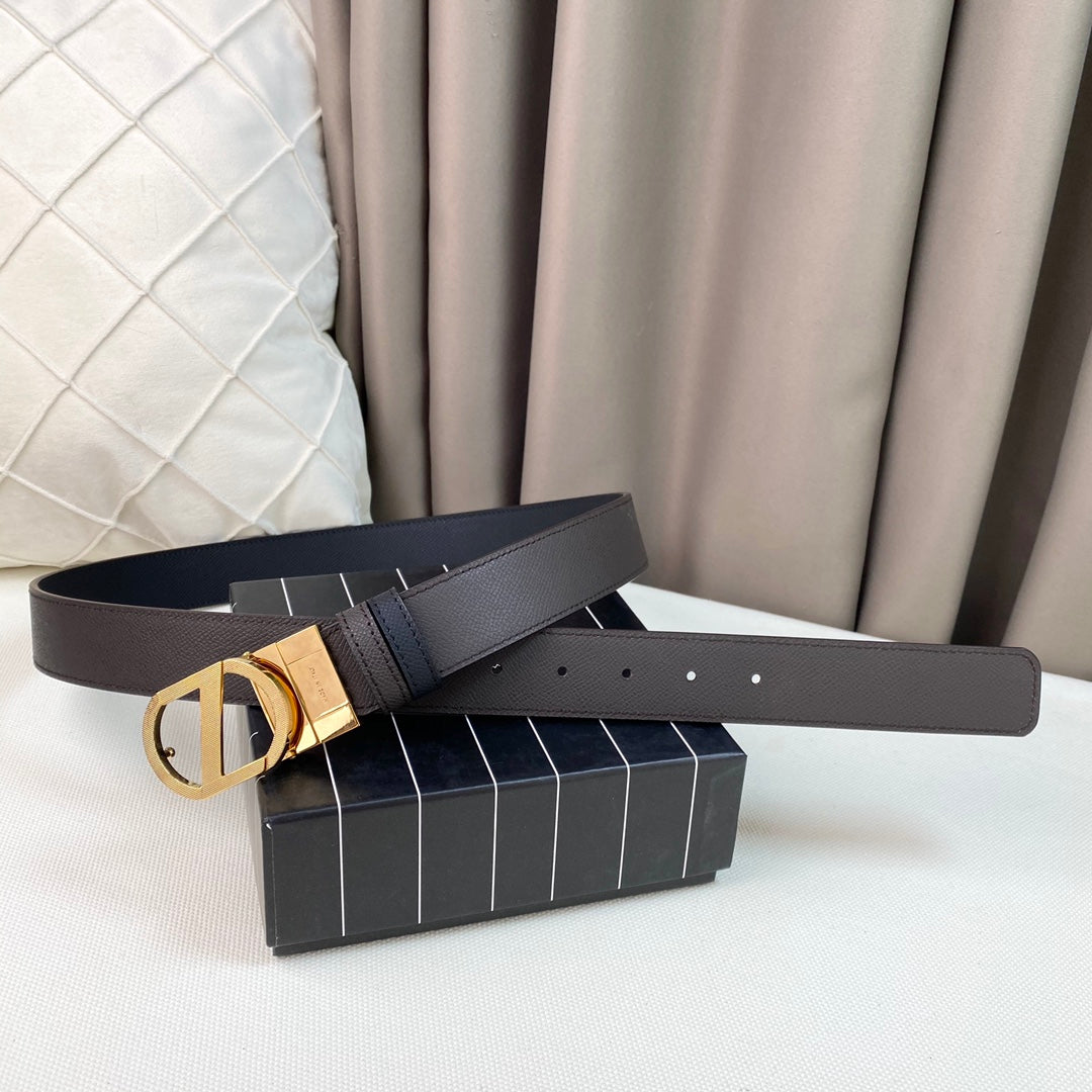 1: 1 High -quality head layer leather belt  1YA21P