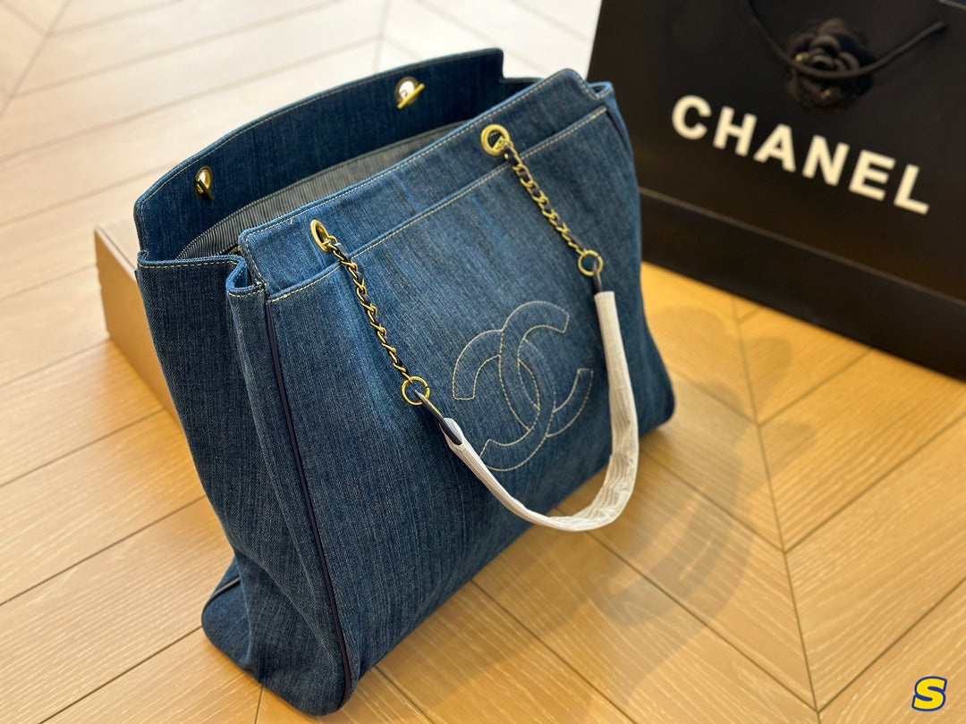 6XC84B ( fashion Denim material bag)