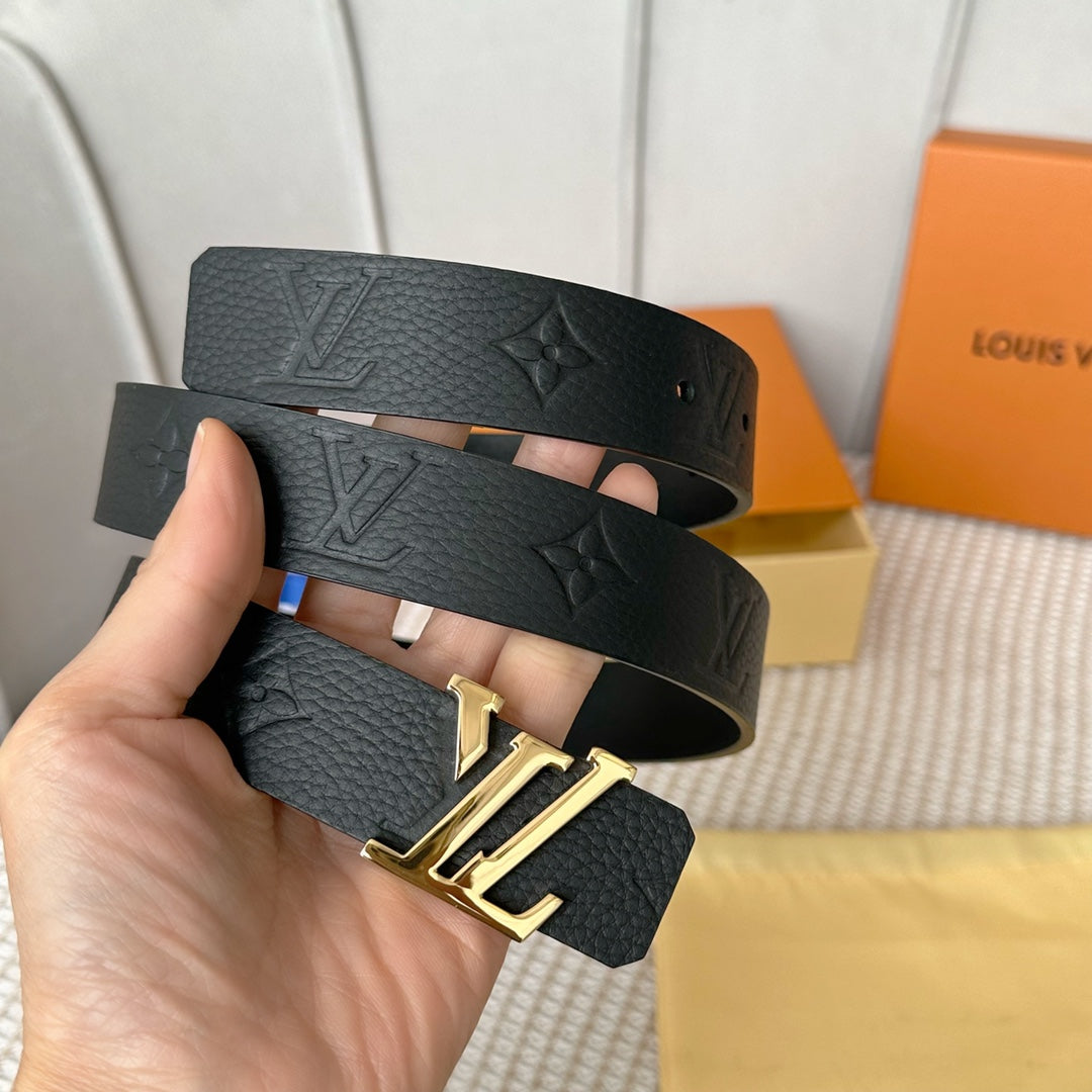 1YE72P  1: 1 High -quality cowhide double -sided belt