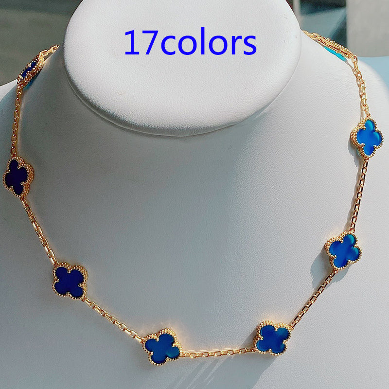 5XVA181X (1:1 High quality 10 flowers necklaces)