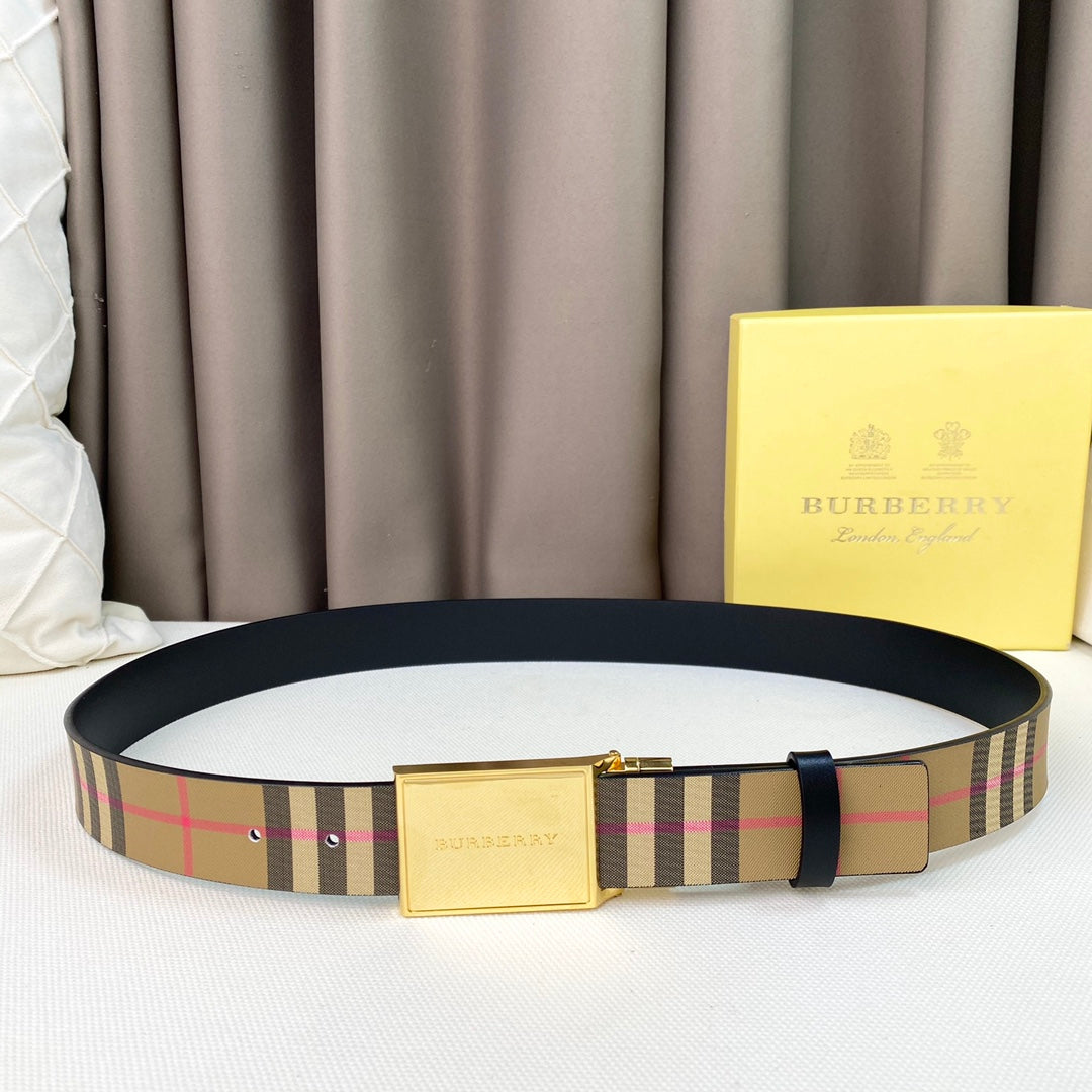 1: 1 High -quality head layer leather belt  1YR34P