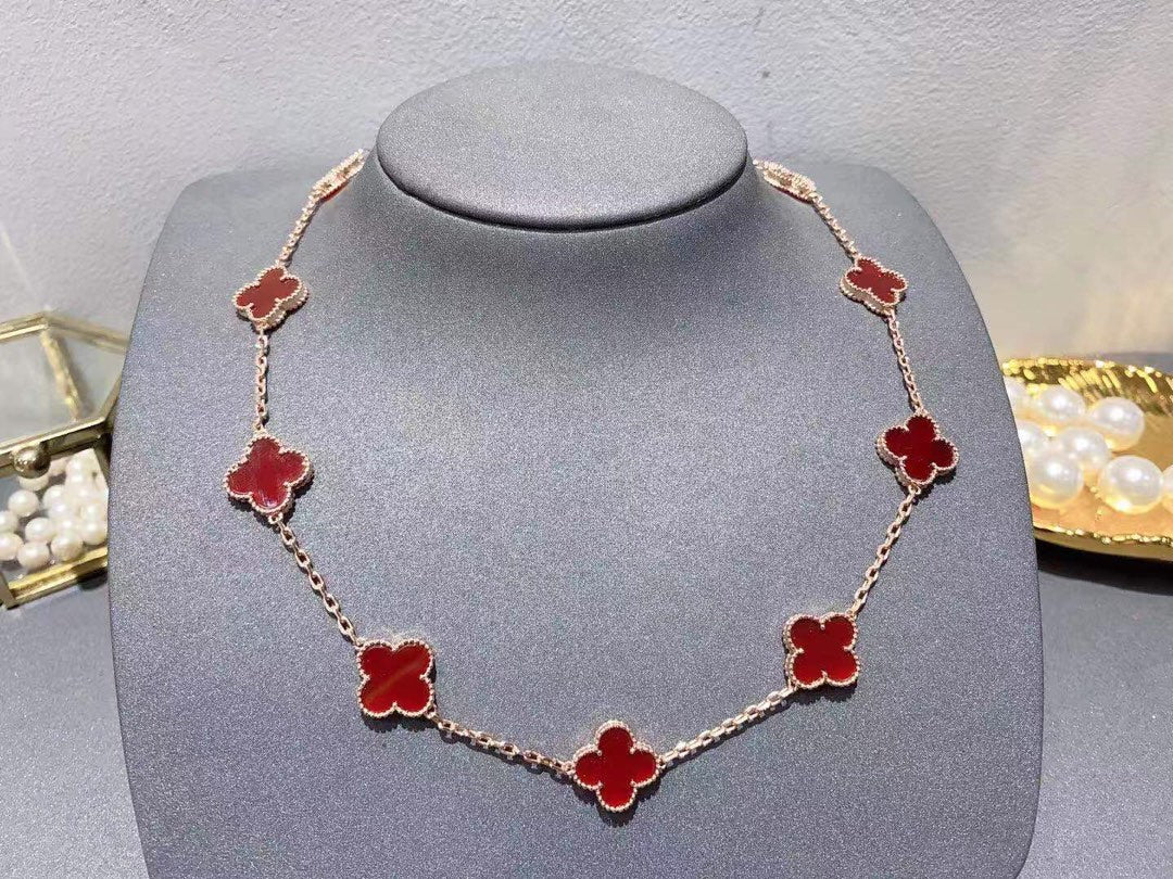 5XVA181X (1:1 High quality 10 flowers necklaces)