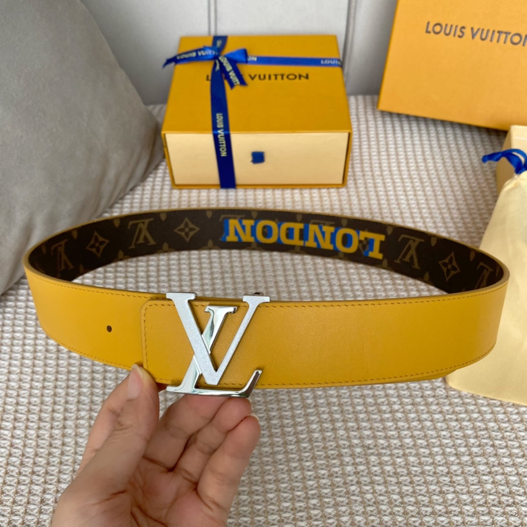 1: 1 High -quality head layer leather belt 1YE53P