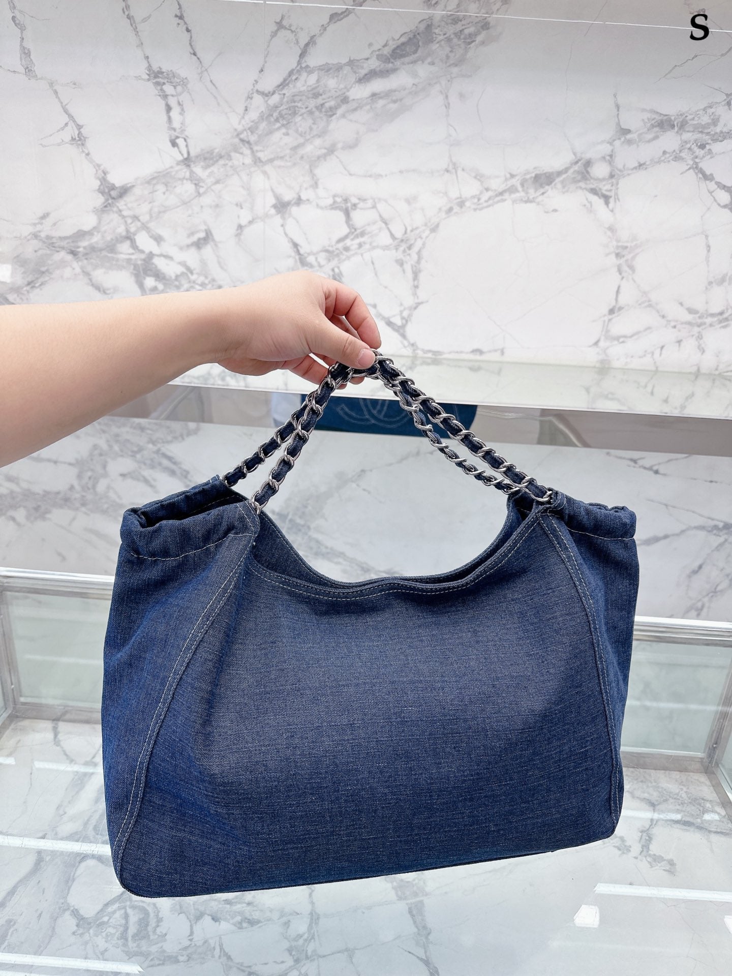 6XC70B ( fashion Denim material bag)