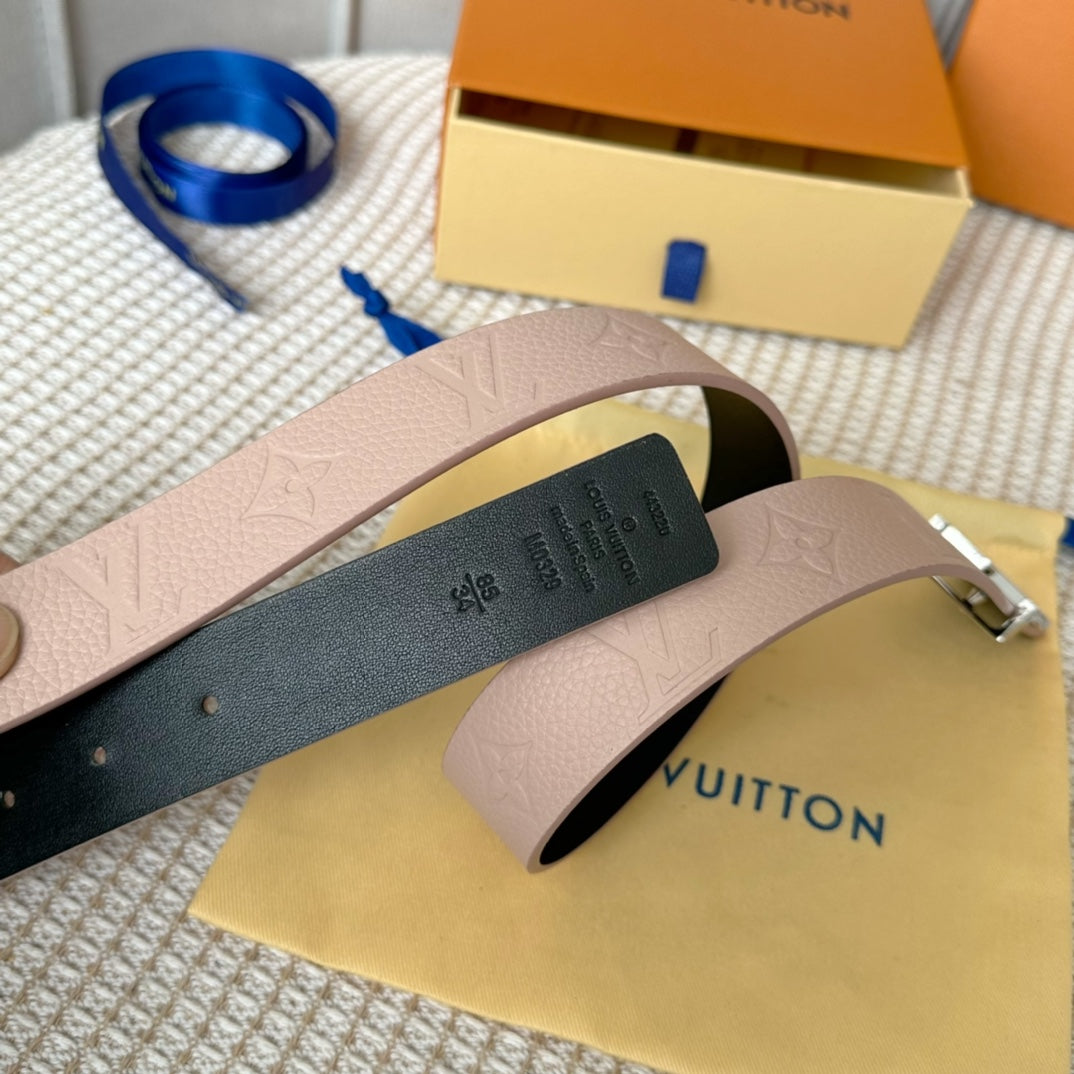 1YE72P  1: 1 High -quality cowhide double -sided belt