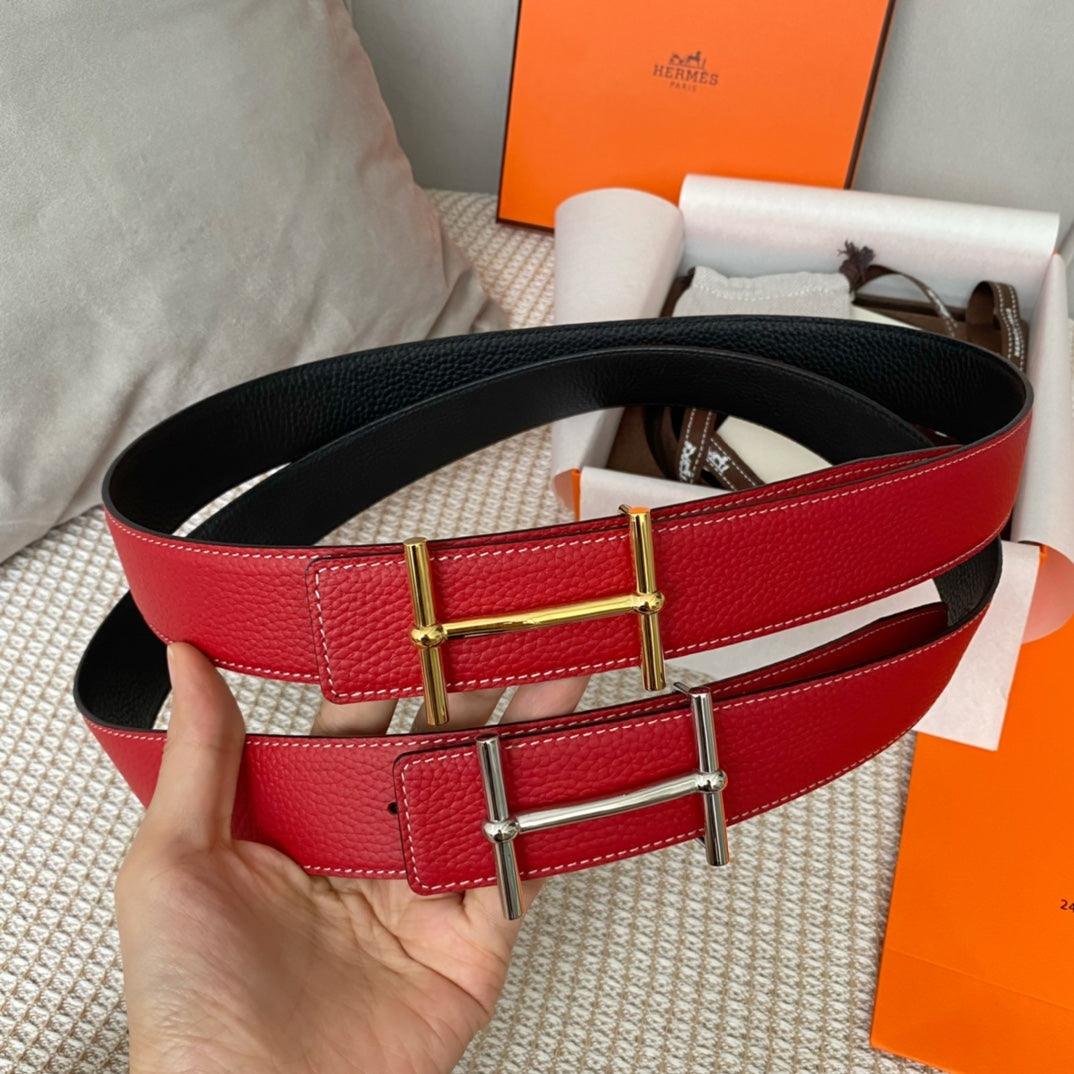 1: 1 High -quality head layer leather belt 1YH54P