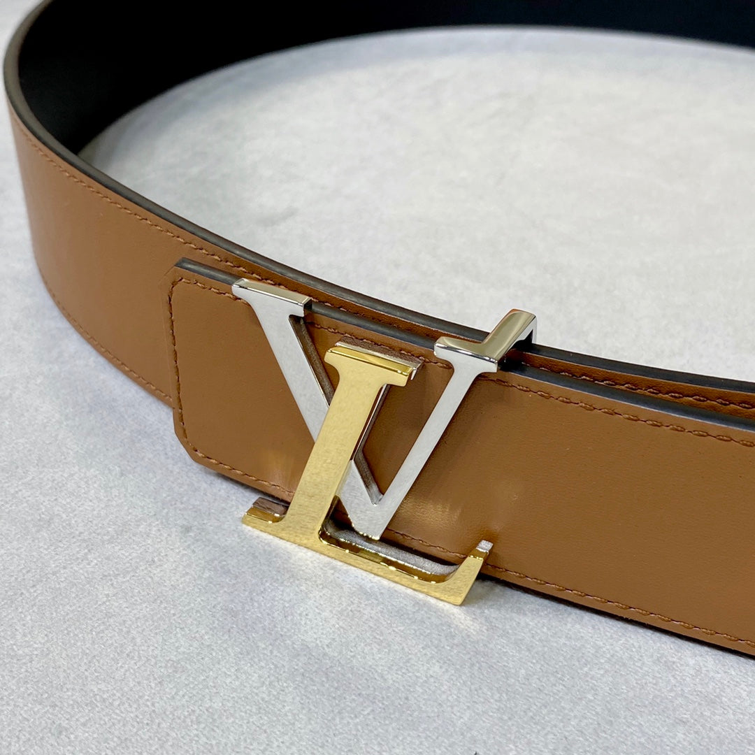 1YE65P  1: 1 High -quality cowhide double -sided belt