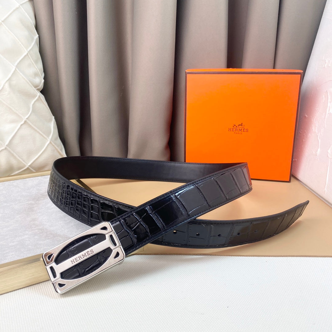 1: 1 High -quality head layer leather belt  1YH10P