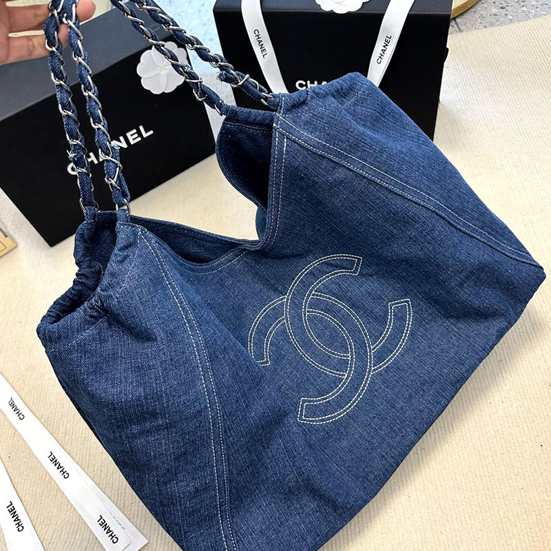 6XC69B ( fashion Denim material bag)