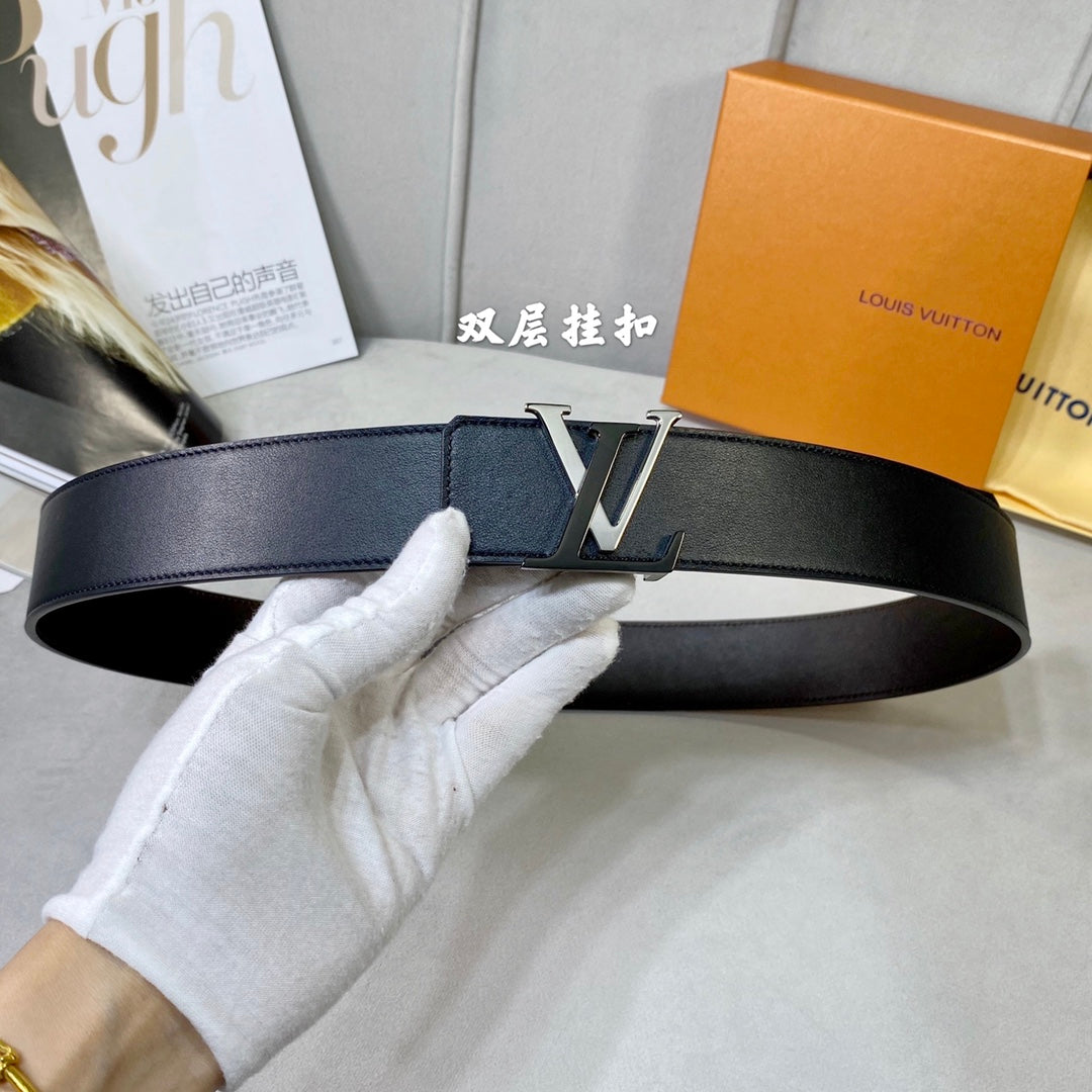 1YE65P  1: 1 High -quality cowhide double -sided belt