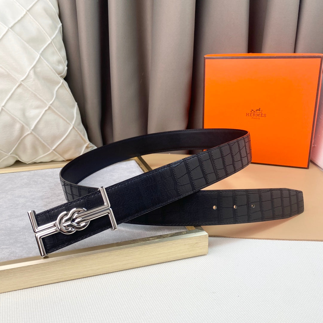 1: 1 High -quality head layer leather belt  1YH11P