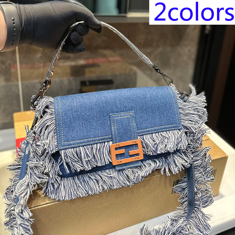 6XF77B ( fashion Denim material bag)