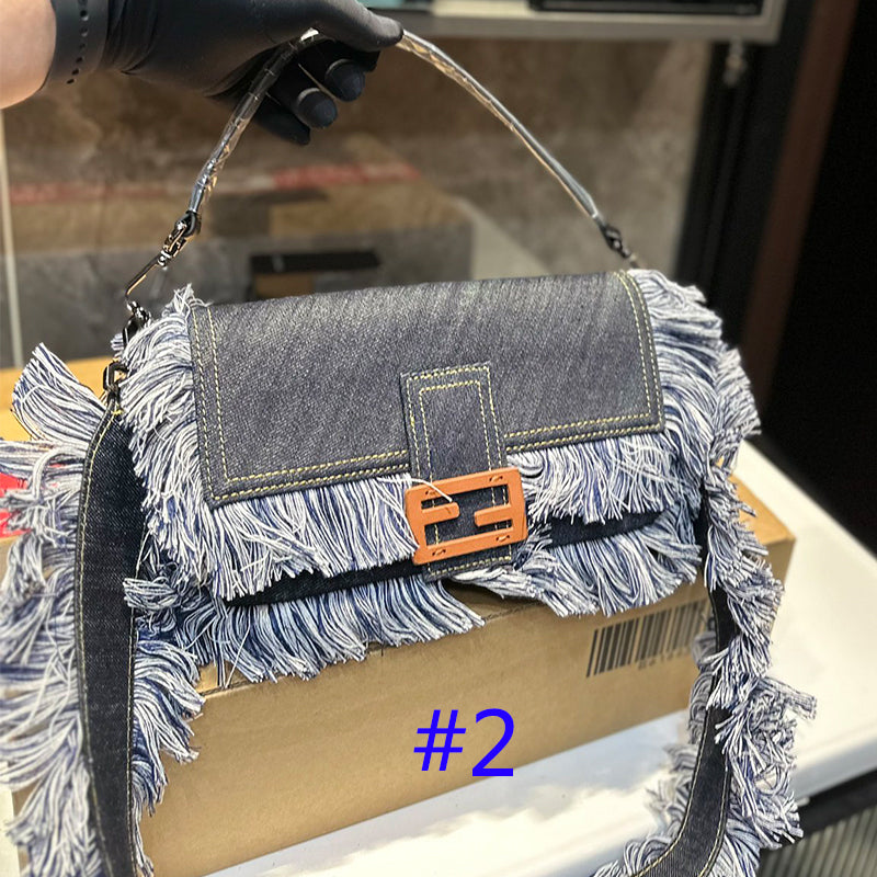 6XF77B ( fashion Denim material bag)