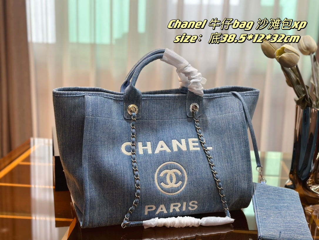 6XC81B ( fashion Denim material bag)