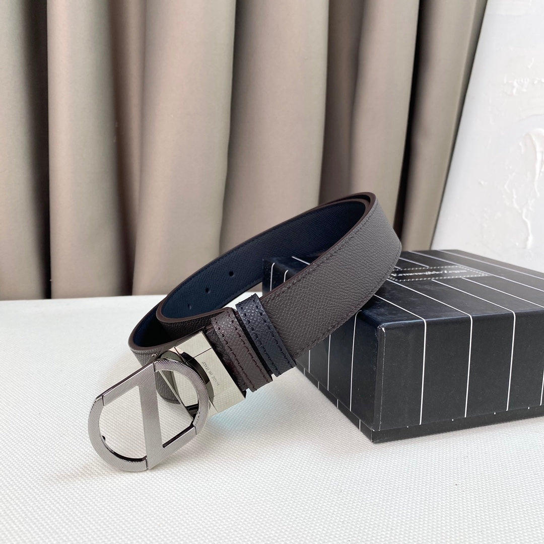 1: 1 High -quality head layer leather belt  1YA21P