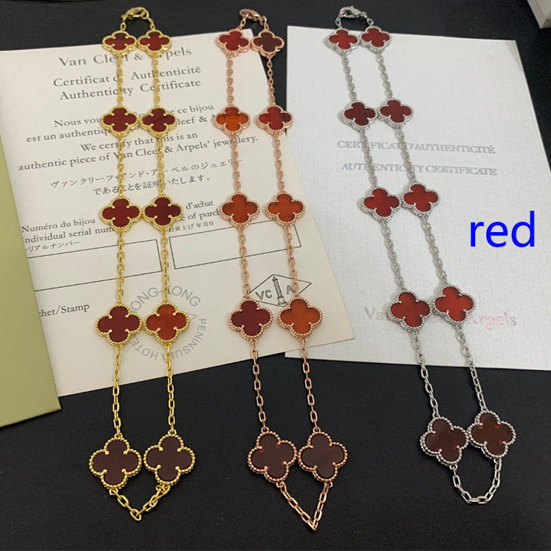 5XVA181X (1:1 High quality 10 flowers necklaces)