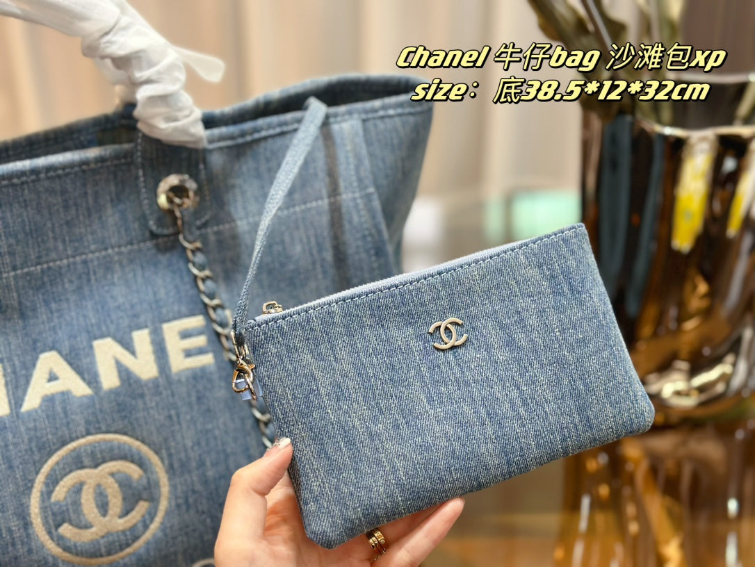 6XC81B ( fashion Denim material bag)