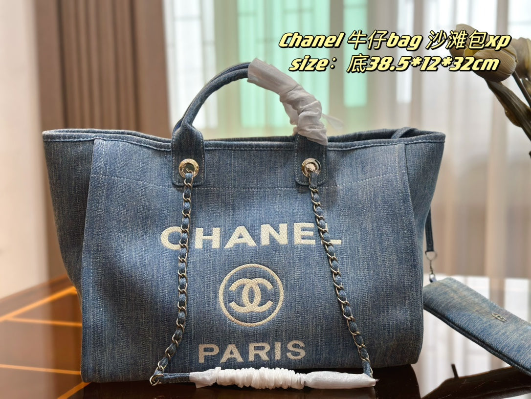 6XC81B ( fashion Denim material bag)