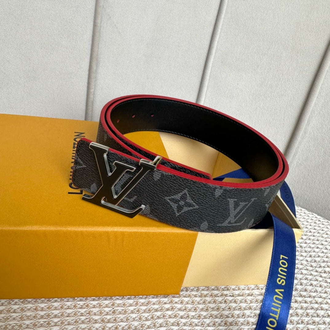 1YE64P  1: 1 High -quality cowhide double -sided belt