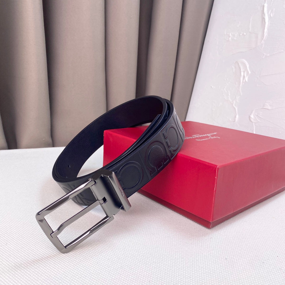 1: 1 High -quality head layer leather belt  1YA14P