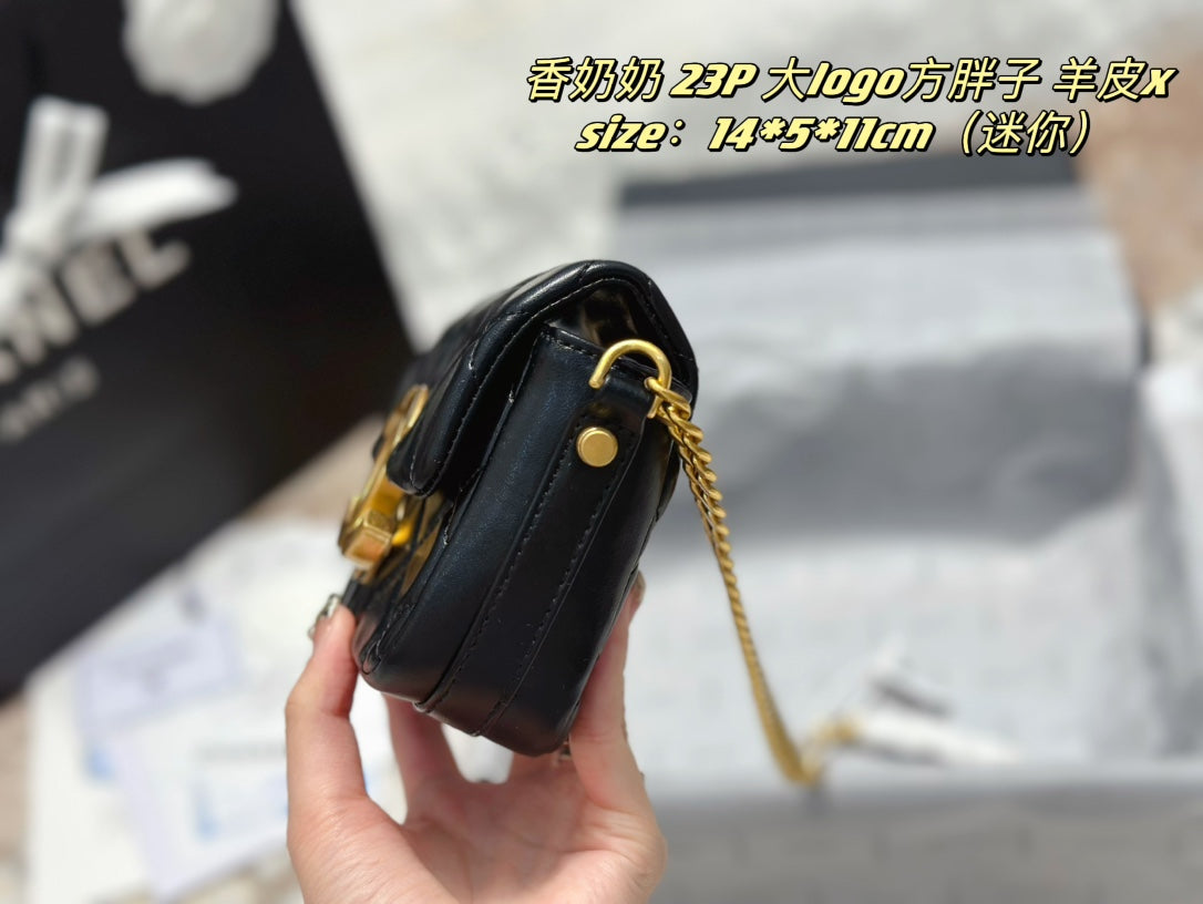 6XC218B ( 1:1 hight quality leather bag)