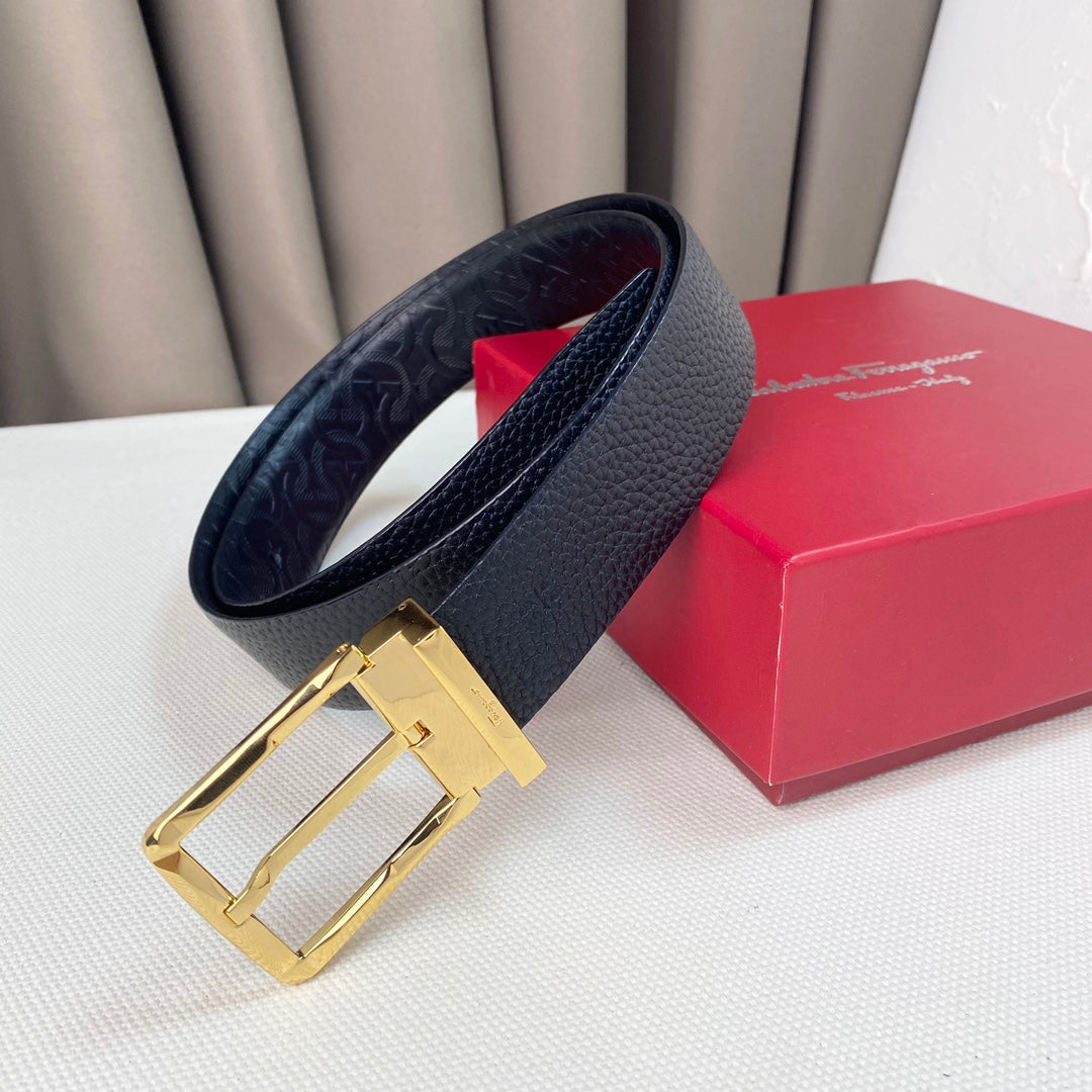 1: 1 High -quality head layer leather belt  1YA14P