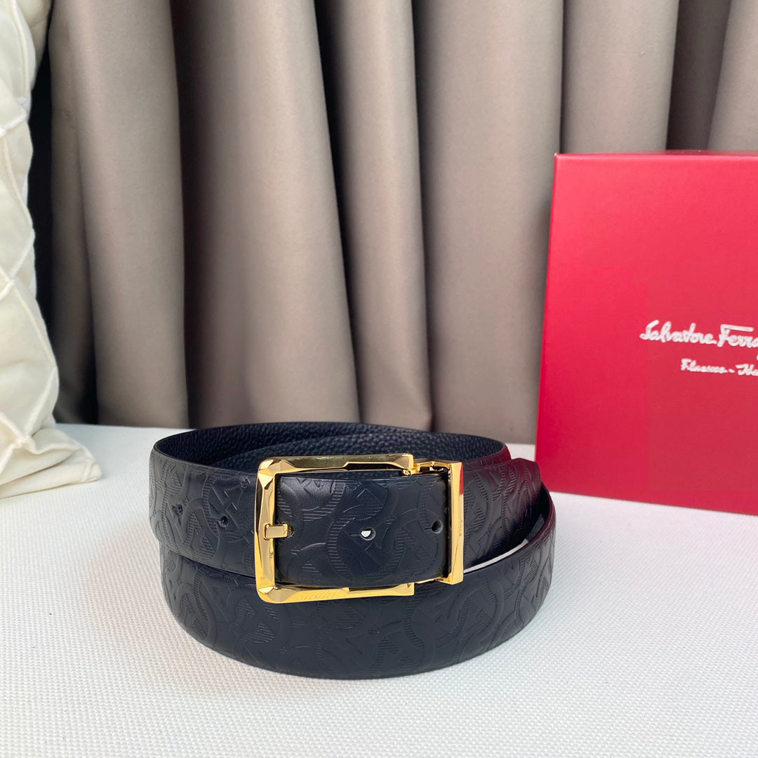 1: 1 High -quality head layer leather belt  1YA14P